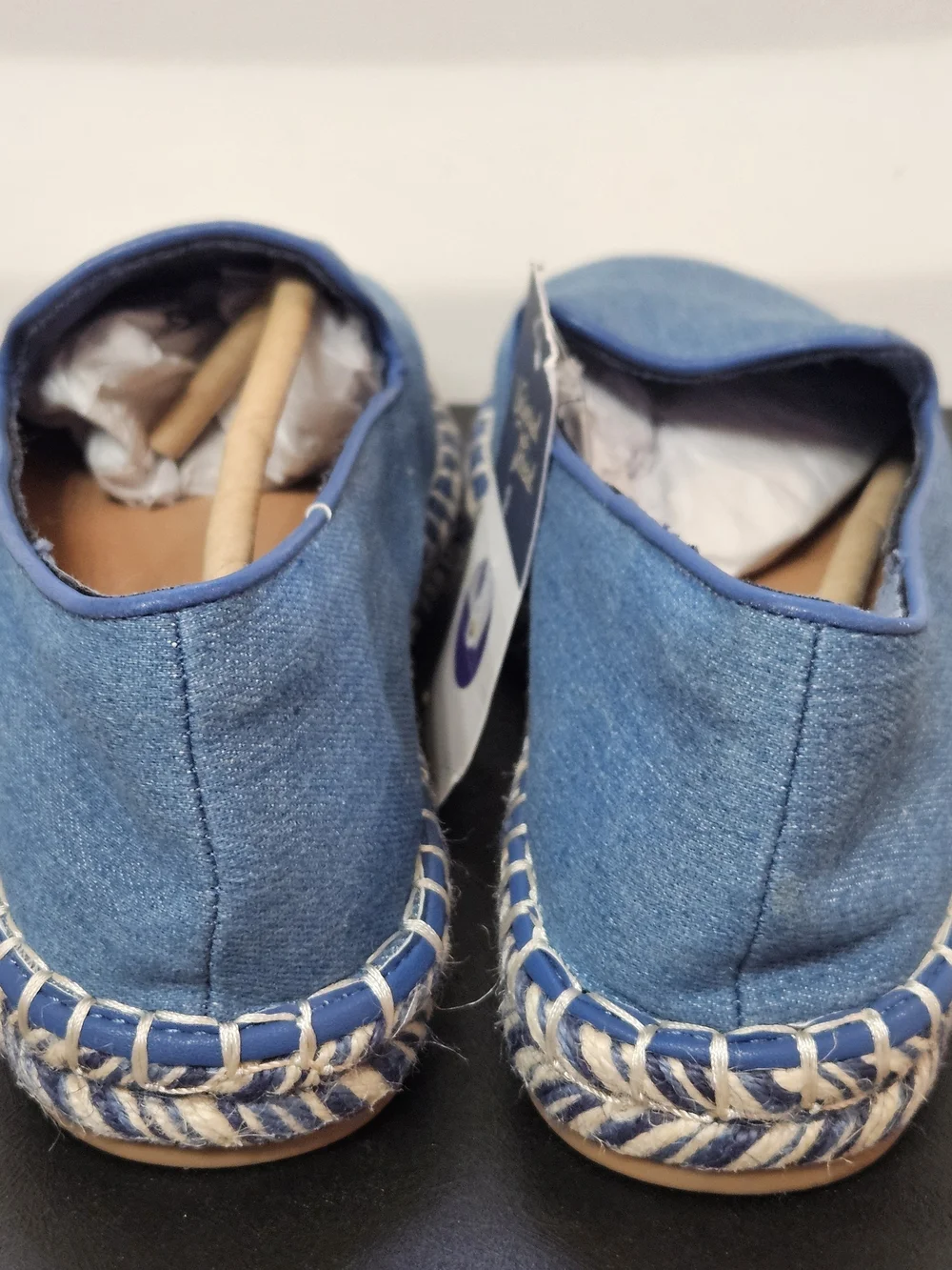 Universal Thread Denim Espadrille Slip-On Shoes – Women's Size 6 – New With Tags